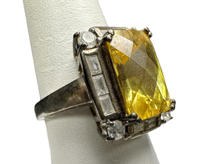 Sterling Silver Ring Size 9.5 8.8g