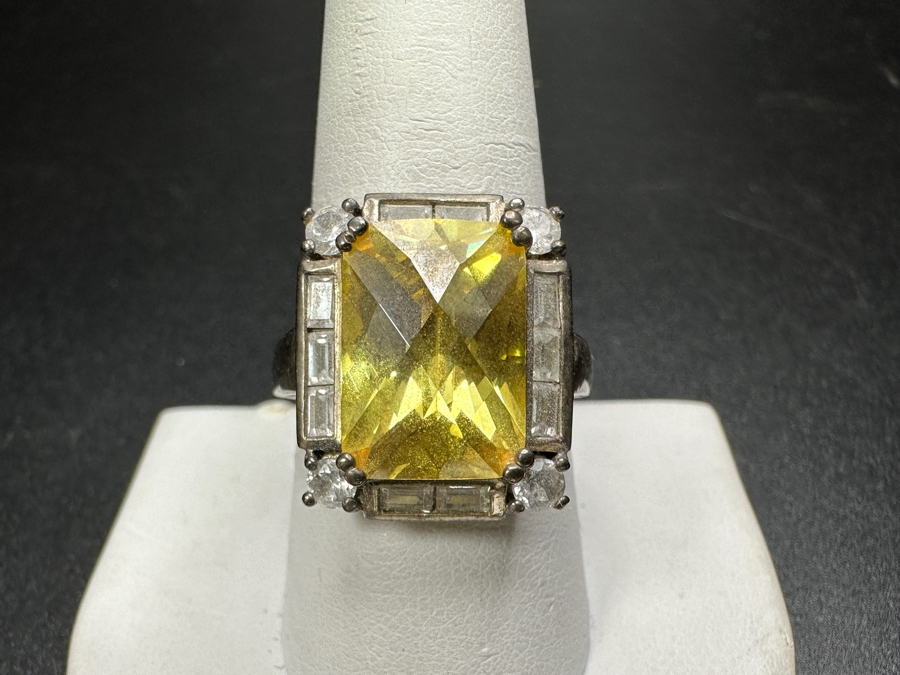 Sterling Silver Ring Size 9.5 8.8g [Photo 2]