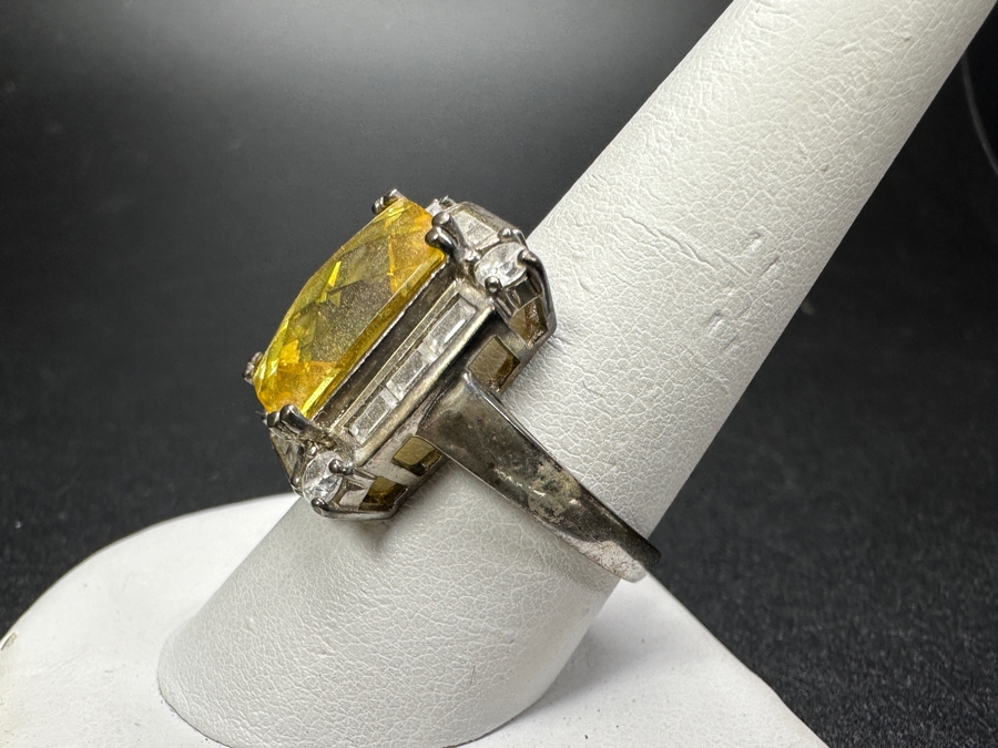 Sterling Silver Ring Size 9.5 8.8g [Photo 3]