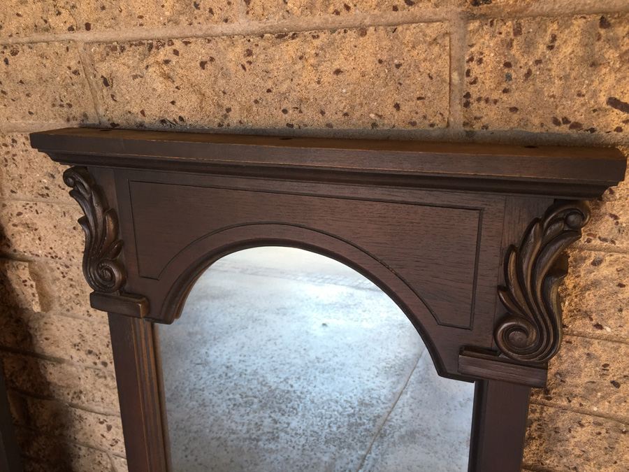 Pair of Wooden Mirrors [Photo 9]