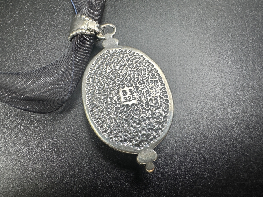 Sterling Silver Pendant Necklace 15.9g [Photo 3]