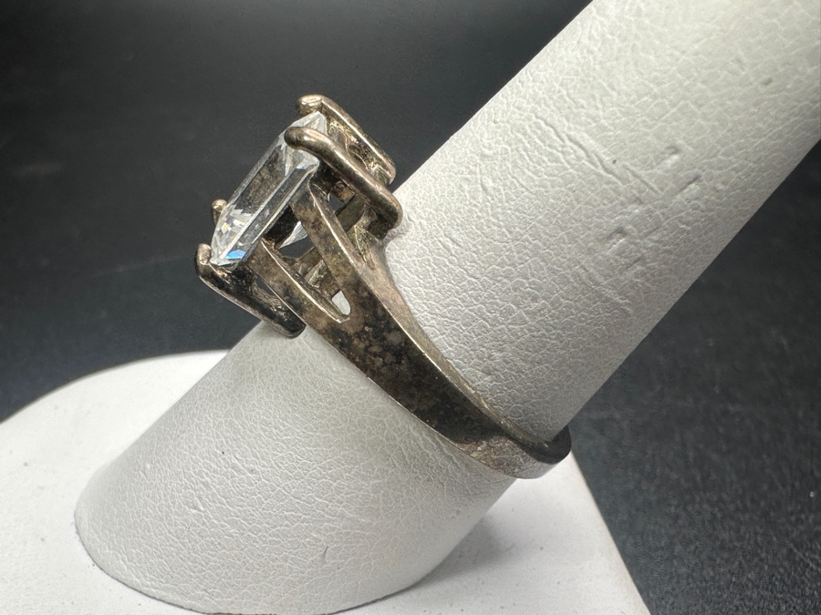 Sterling Silver Ring Size 9.5 5.1g [Photo 3]