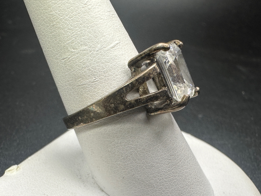 Sterling Silver Ring Size 9.5 5.1g [Photo 2]
