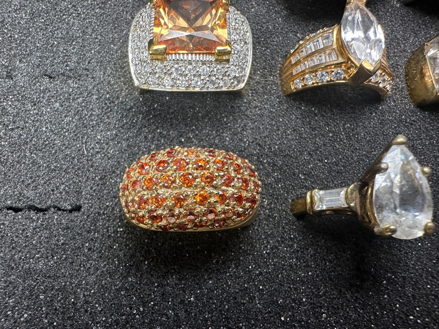 (9) Costume Jewelry Rings [Photo 7]