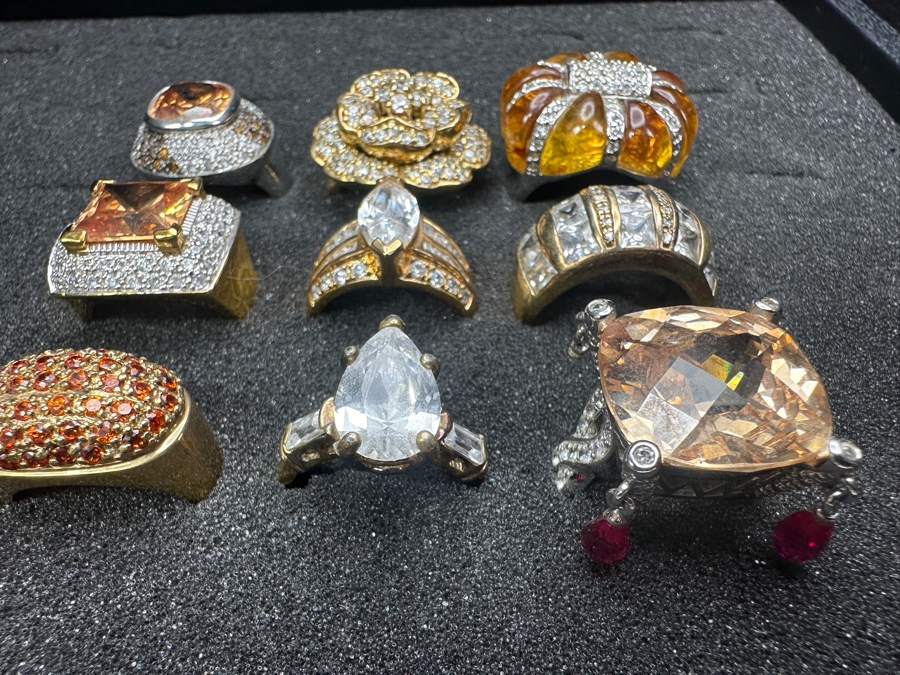 (9) Costume Jewelry Rings [Photo 6]