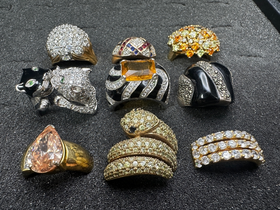 (9) Costume Jewelry Rings [Photo 8]