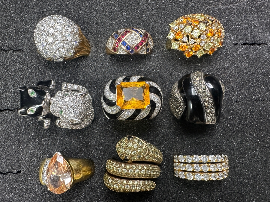 (9) Costume Jewelry Rings [Photo 9]