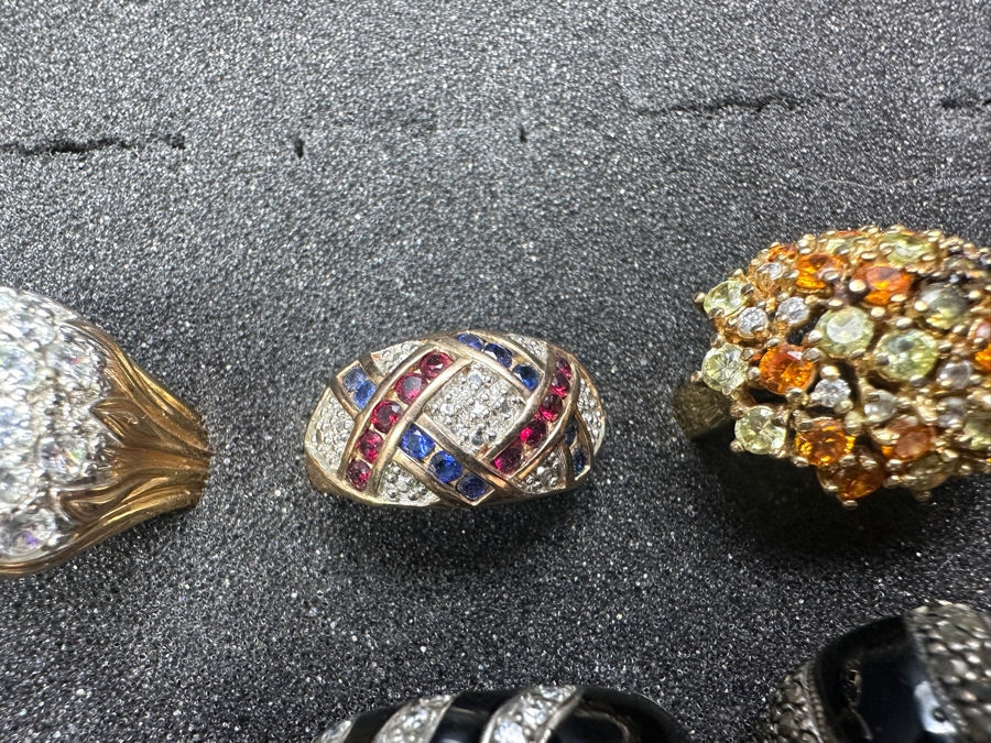 (9) Costume Jewelry Rings [Photo 5]