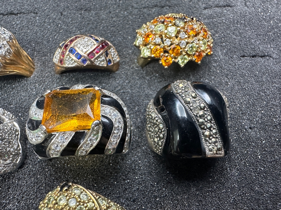 (9) Costume Jewelry Rings [Photo 4]