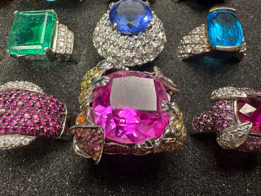 (12) Costume Jewelry Rings [Photo 2]