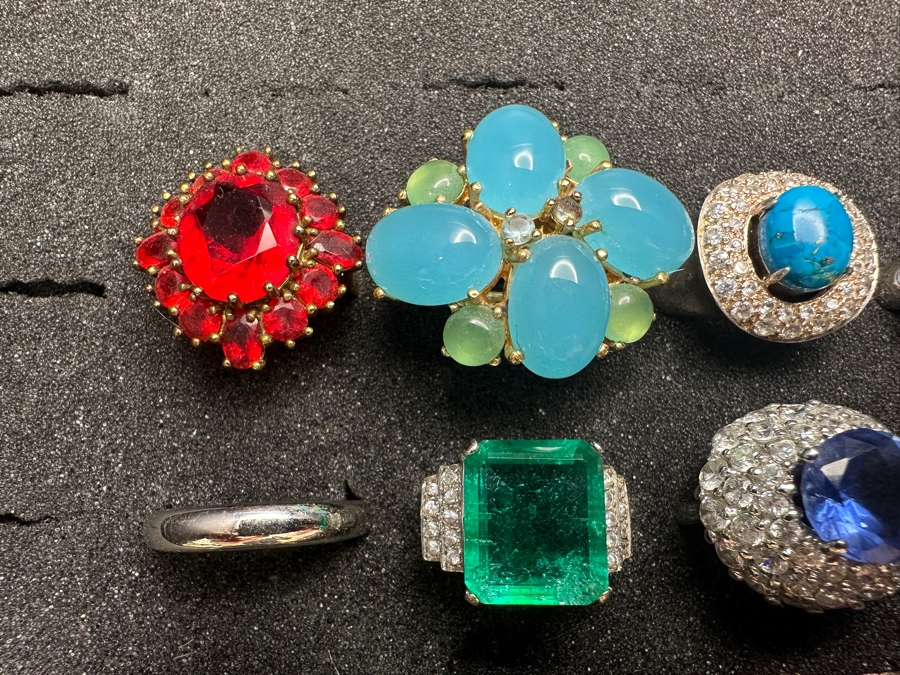 (12) Costume Jewelry Rings [Photo 6]