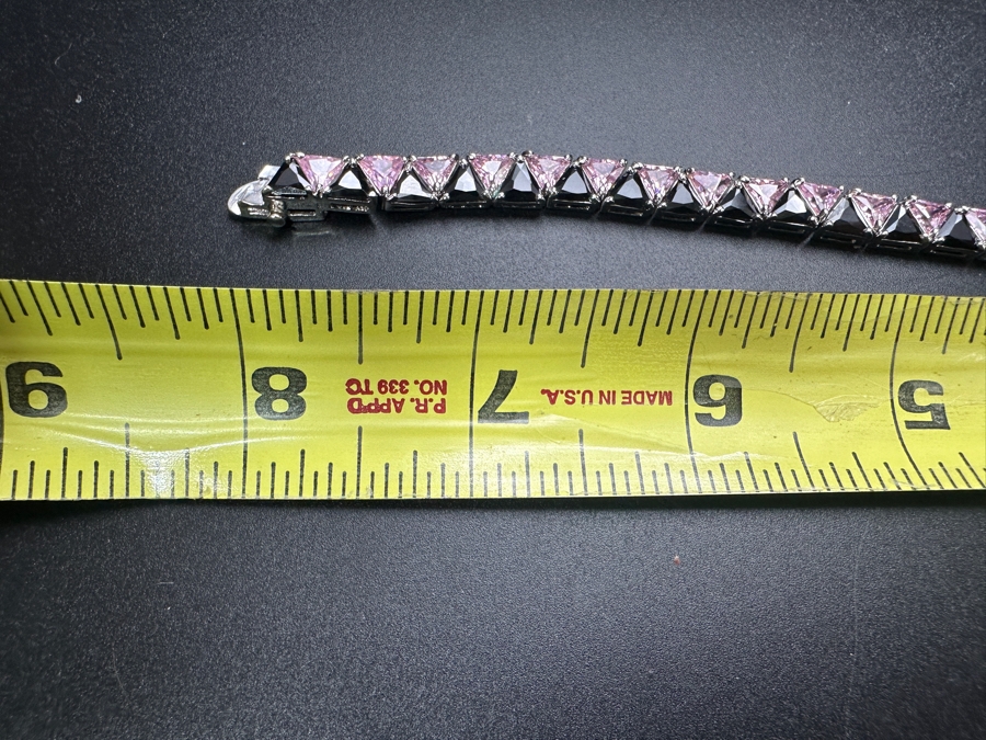 (7) CZ Costume 8' Bracelets [Photo 6]