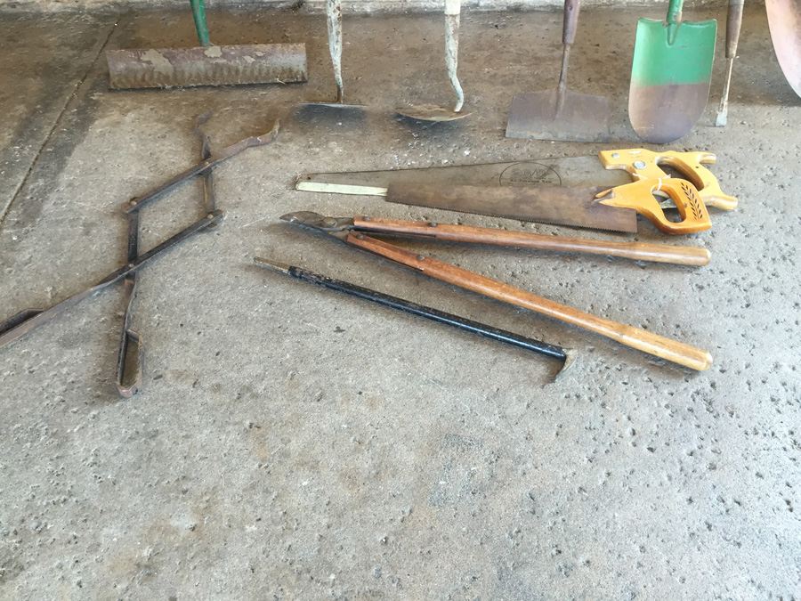 Lot of Vintage Tools Including Garden Tools [Photo 2]