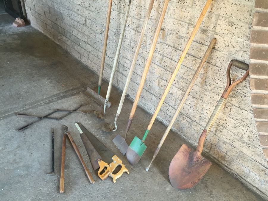 Lot of Vintage Tools Including Garden Tools [Photo 3]