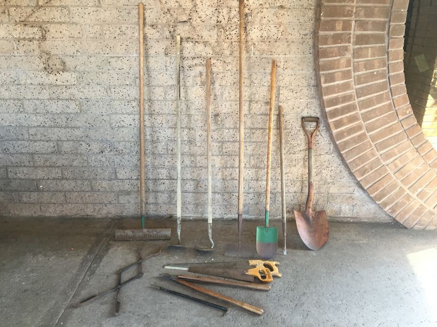Lot of Vintage Tools Including Garden Tools