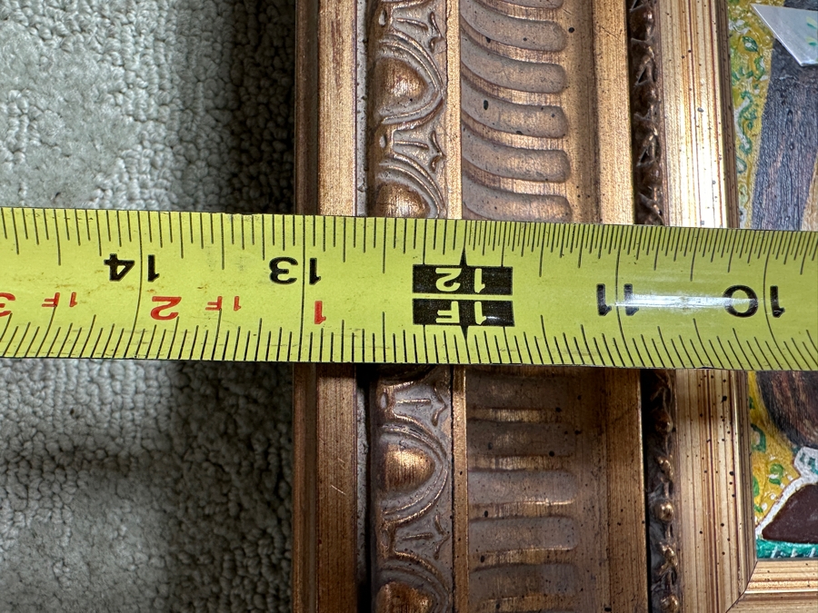 Aad Van Der Heyde (-2018, Dutch) Original Mixed Media Painting On Board Titled 'Jaqueline' Titled And Signed Verso Moorea (Island In French Polynesia) Dated 1996 5 X 7 Framed 13 X 15 [Photo 12]