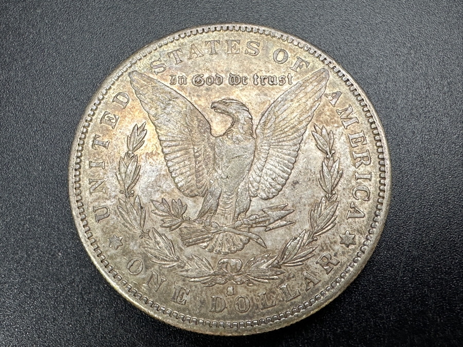 1890 S Morgan Silver Dollar [Photo 3]