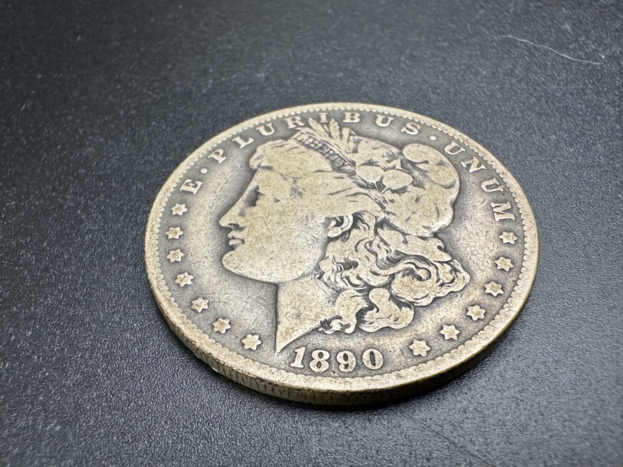 1890 O Morgan Silver Dollar [Photo 2]