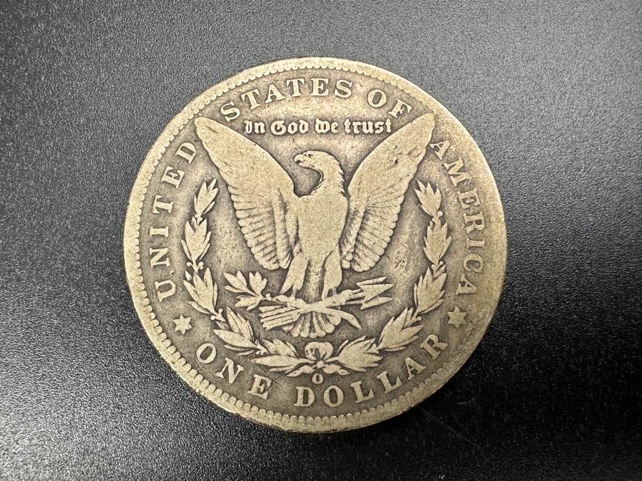 1890 O Morgan Silver Dollar [Photo 3]