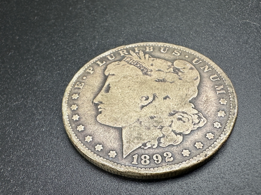 1892 O Morgan Silver Dollar [Photo 2]