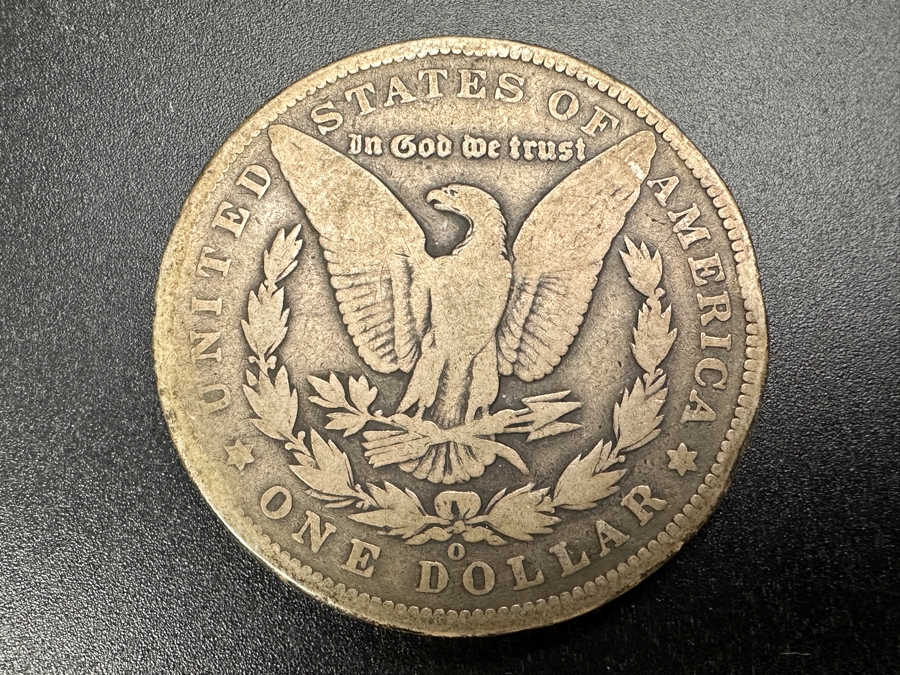 1892 O Morgan Silver Dollar [Photo 3]