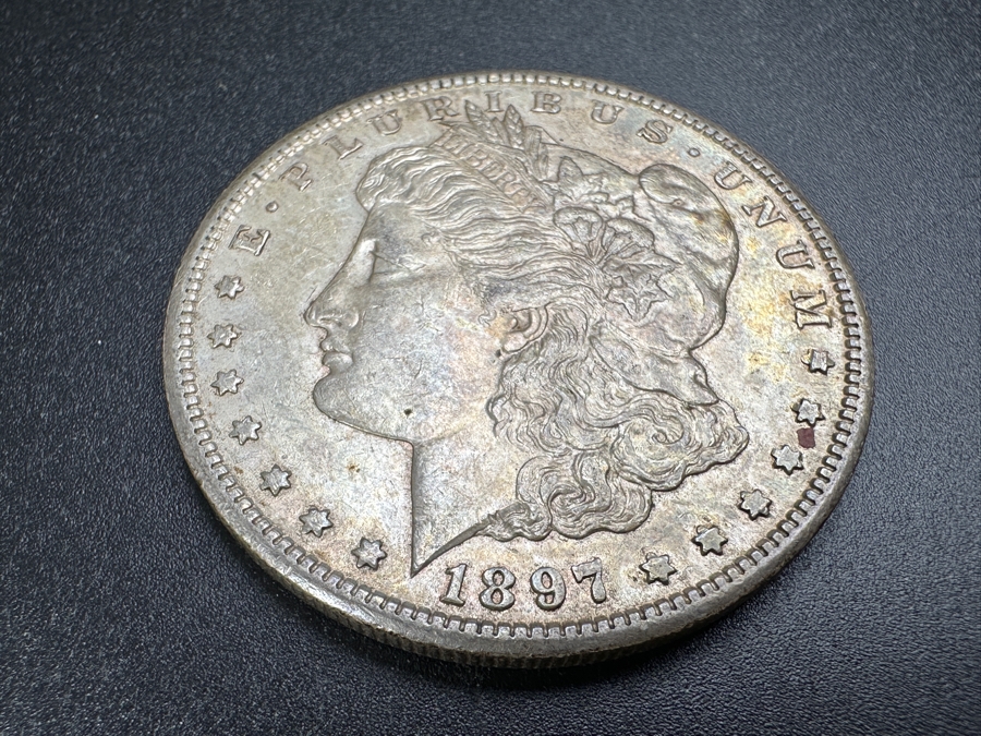 1897 S Morgan Silver Dollar [Photo 2]