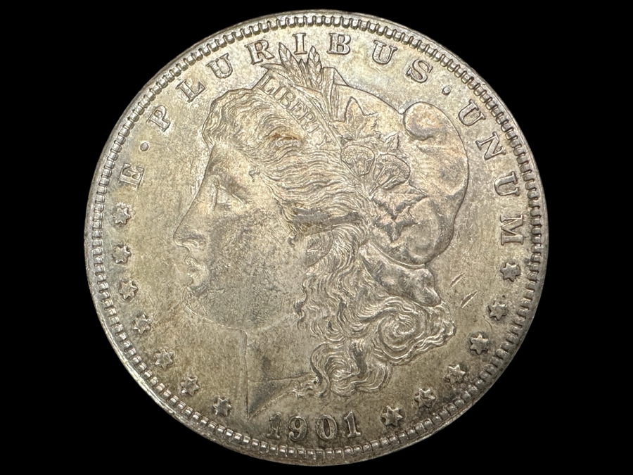 1901 S Morgan Silver Dollar [Photo 1]