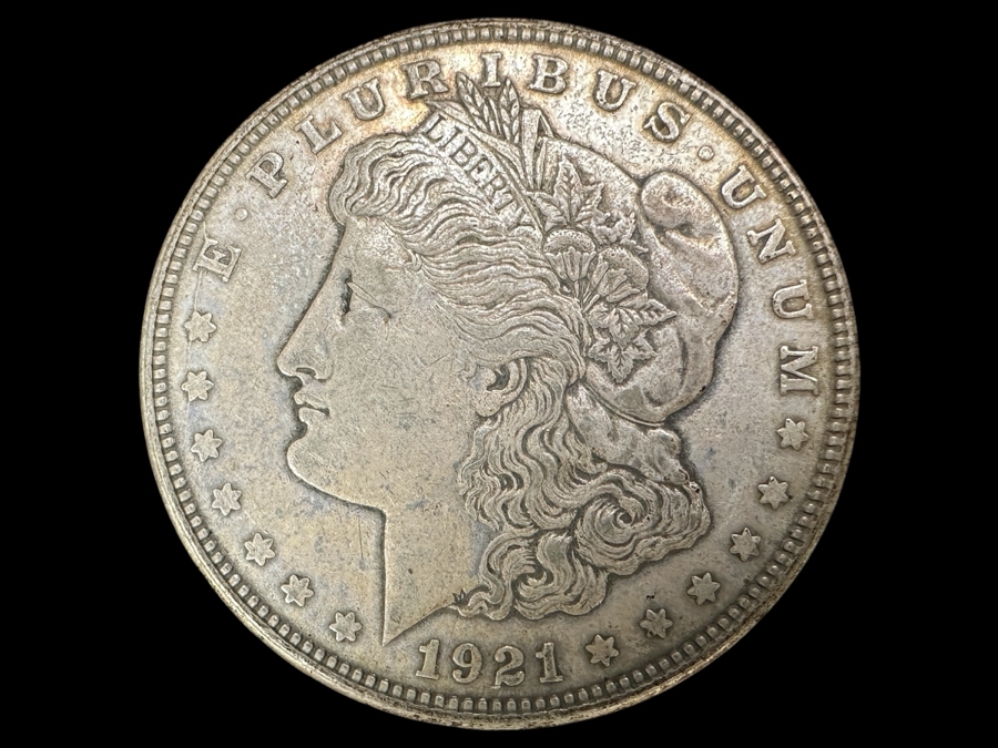 1921 D Morgan Silver Dollar [Photo 1]