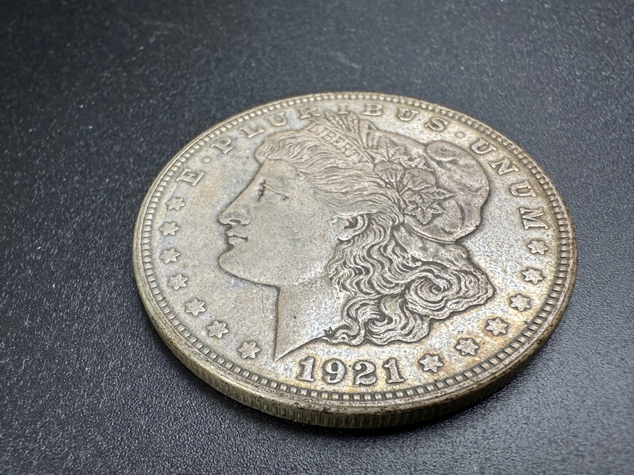 1921 D Morgan Silver Dollar [Photo 2]