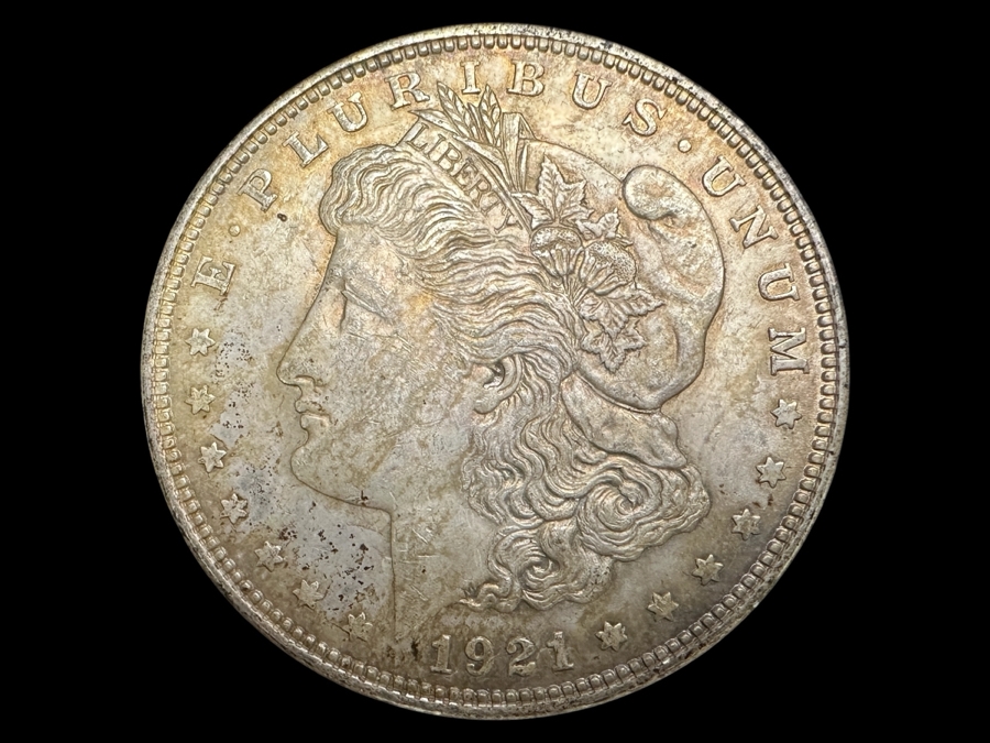 1921 Morgan Silver Dollar [Photo 1]