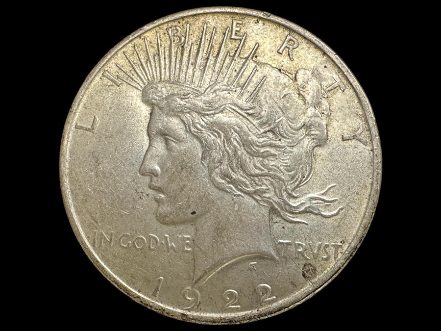 1922 Peace Silver Dollar