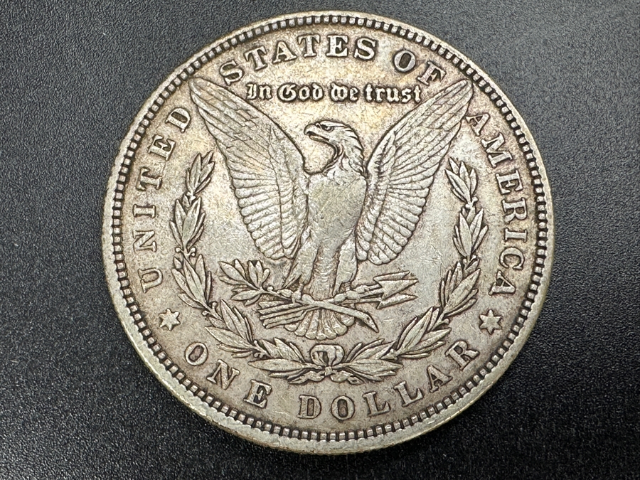 1880 Morgan Silver Dollar [Photo 3]