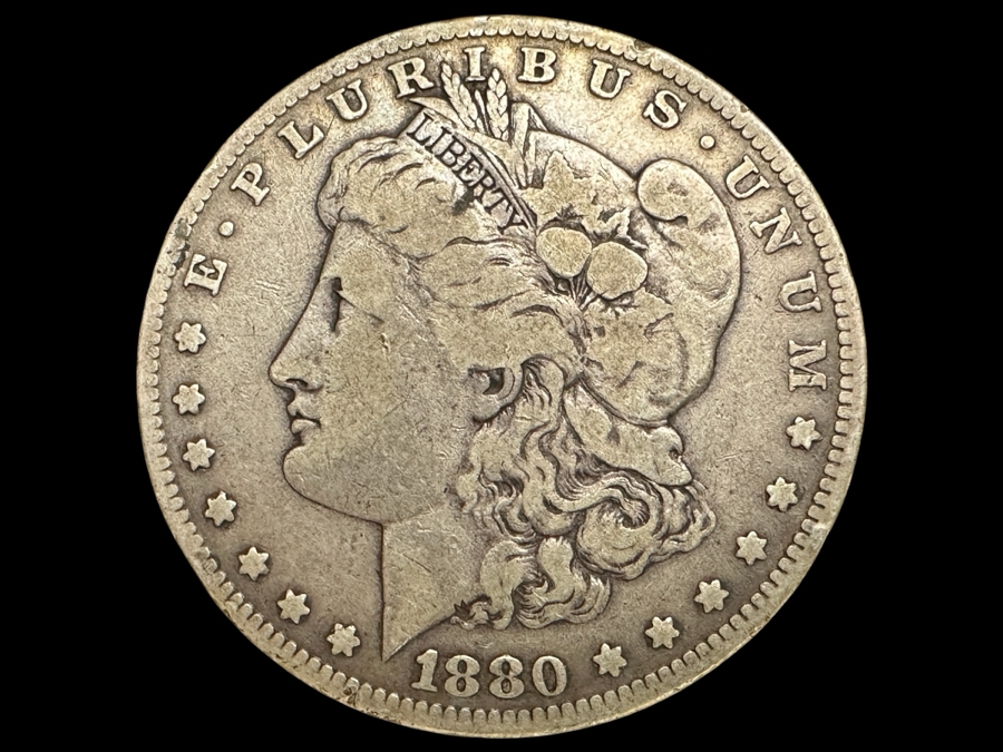 1880 O Morgan Silver Dollar