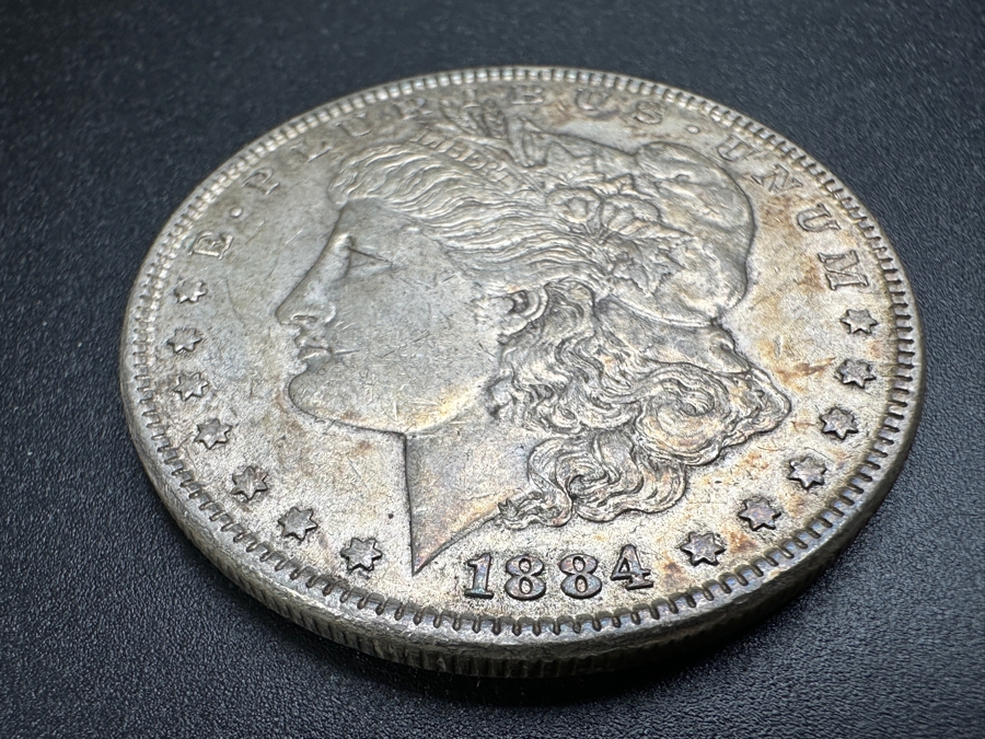 1884 Morgan Silver Dollar [Photo 2]