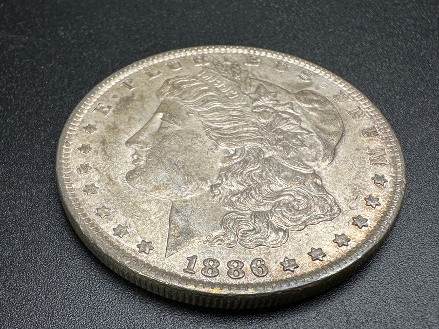 1886 Morgan Silver Dollar [Photo 2]