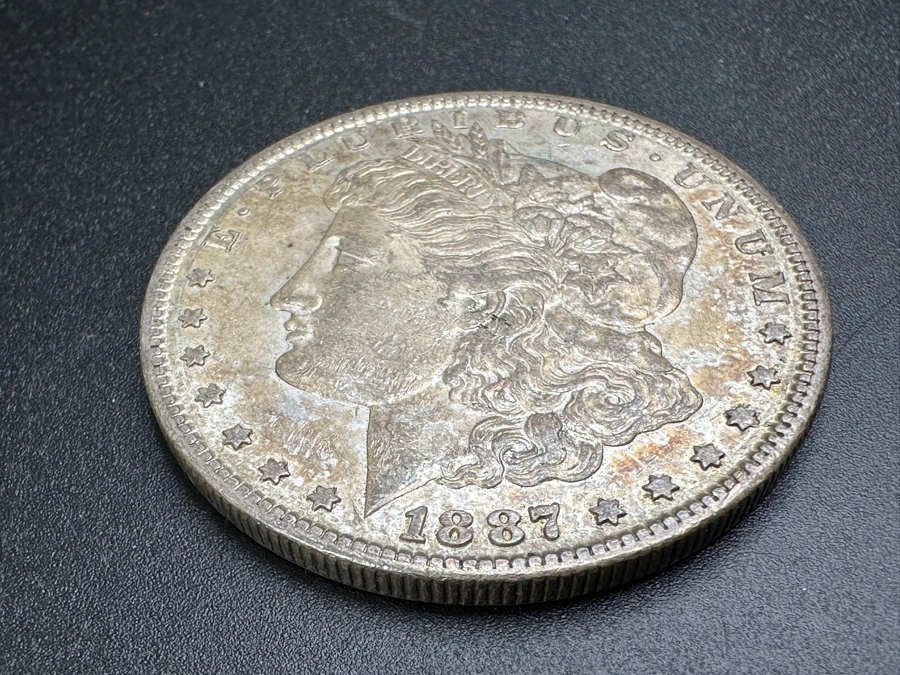 1887 S Morgan Silver Dollar [Photo 2]