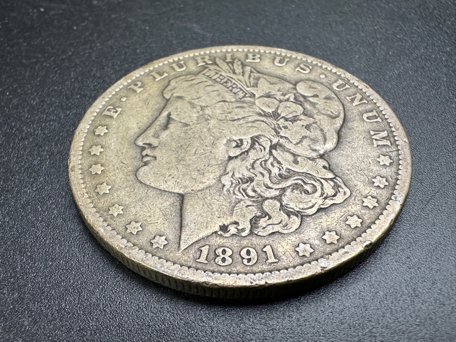 1891 O Morgan Silver Dollar [Photo 2]