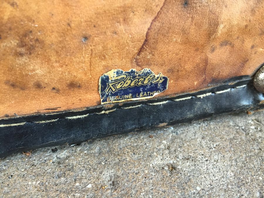 Vintage Leather Bowling Bag [Photo 13]