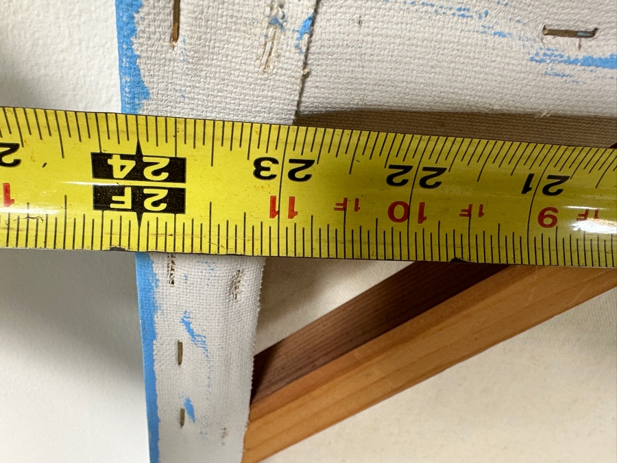 Peter Everly Original Acrylic Painting On Canvas Of Snowcapped Mountains With Mother And Child Imagery In Blue Sky Surrealist Painting 24 X 30 [Photo 11]