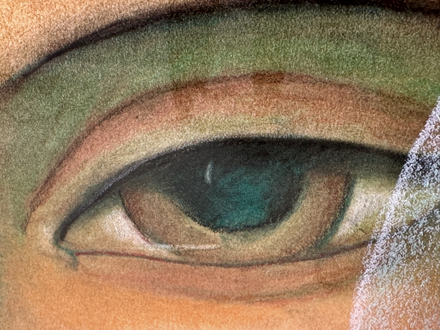 Miguel Martinez (B. 1951, New Mexico) Original Pastel On Paper Dated 2001 Artist Signed Upper Right 22' X 28' Framed 35' X 41' Estimate $1,500-$2,500 [Photo 5]