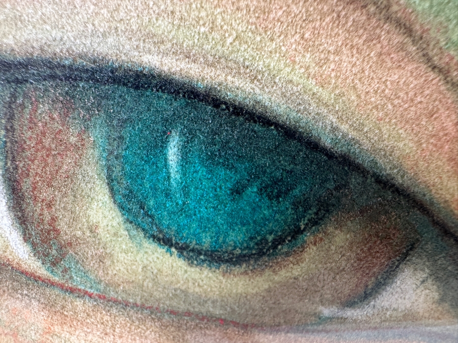 Miguel Martinez (B. 1951, New Mexico) Original Pastel On Paper Dated 2001 Artist Signed Upper Right 22' X 28' Framed 35' X 41' Estimate $1,500-$2,500 [Photo 12]