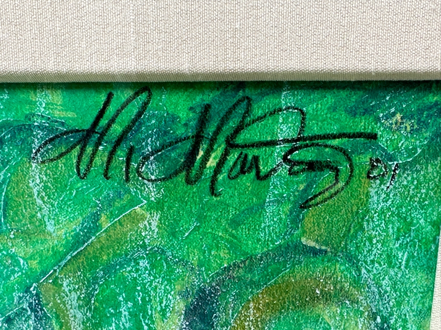 Miguel Martinez (B. 1951, New Mexico) Original Pastel On Paper Dated 2001 Artist Signed Upper Right 22' X 28' Framed 35' X 41' Estimate $1,500-$2,500 [Photo 9]