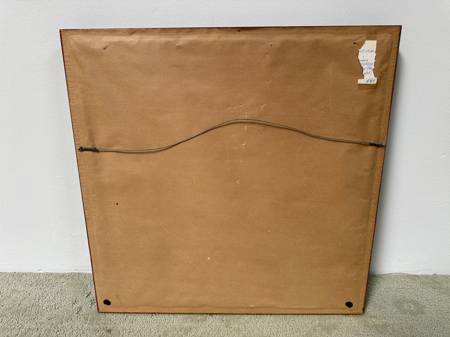 Just Added - Framed Burmese Kalaga Tapestry 24 X 24 [Photo 8]