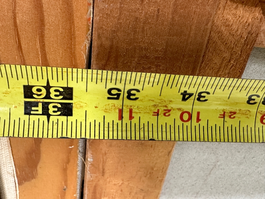 Just Added - Original Plein Air Oil Painting On Canvas Signed And Dated 1975 Verso E. Barnett Titled '# 170' 35.5 X 27.5 Framed 42.5 X 36 [Photo 9]