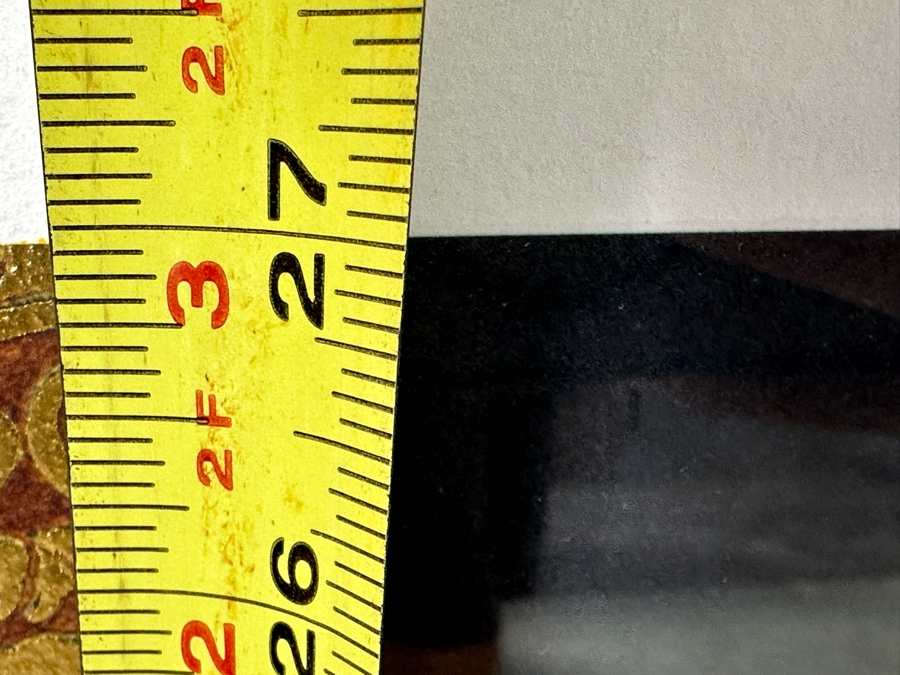 Just Added - Manuel Nunez Hand Signed Limited Edition 23k Gold Leaf Giclee Print Numbered 26 Of 175 15.5 X 27 Framed 32 X 43 [Photo 11]