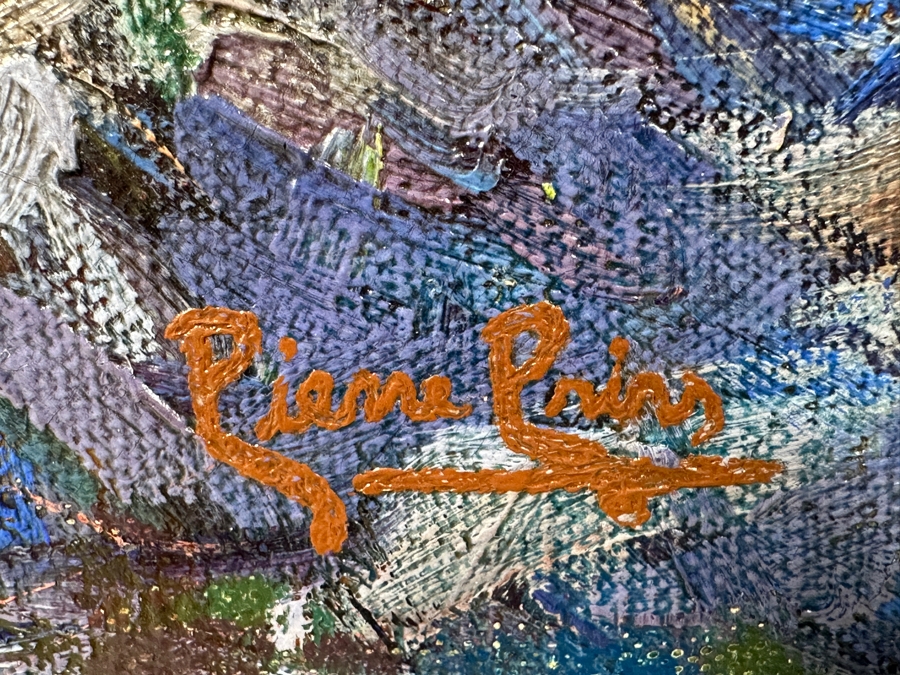 Just Added - Pierre Ernest Prins (1838-1913, France) Original Oil Painting On Canvas 22.5 X 19 Framed 31.5 X 28 [Photo 9]