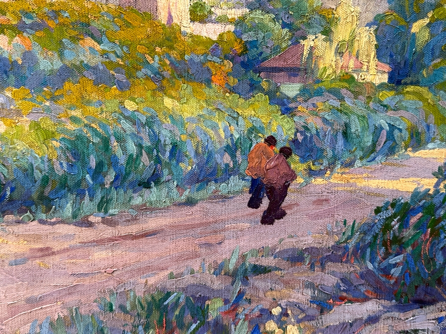 Just Added - Pierre Ernest Prins (1838-1913, France) Original Oil Painting On Canvas 22.5 X 19 Framed 31.5 X 28 [Photo 7]