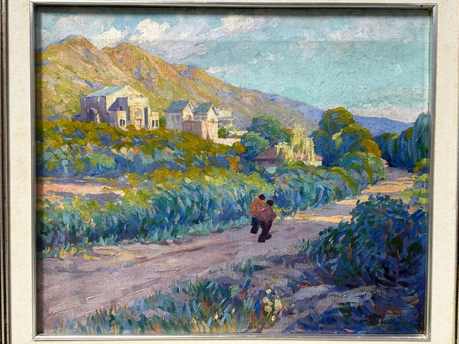 Just Added - Pierre Ernest Prins (1838-1913, France) Original Oil Painting On Canvas 22.5 X 19 Framed 31.5 X 28