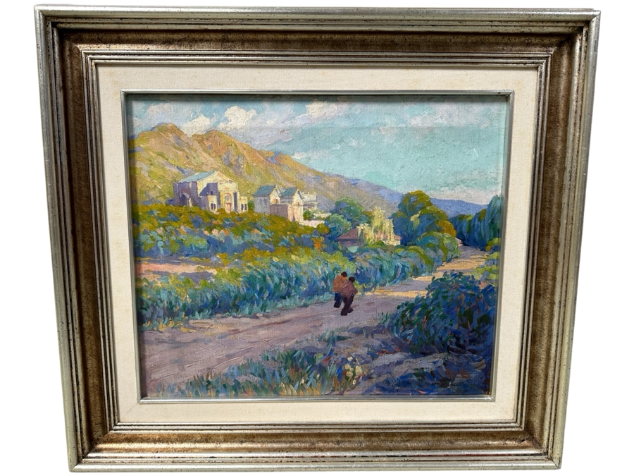 Just Added - Pierre Ernest Prins (1838-1913, France) Original Oil Painting On Canvas 22.5 X 19 Framed 31.5 X 28 [Photo 2]