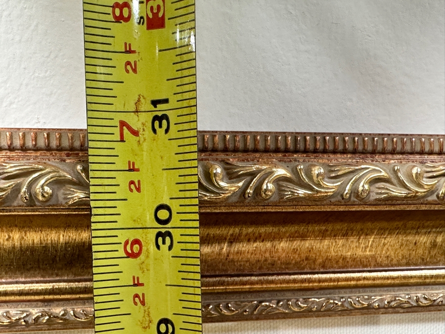 Just Added - Manuel Nunez Hand Signed Limited Edition 23k Gold Leaf Giclee Print Numbered 19 Of 125 10 X 16 Framed 24 X 31 [Photo 13]